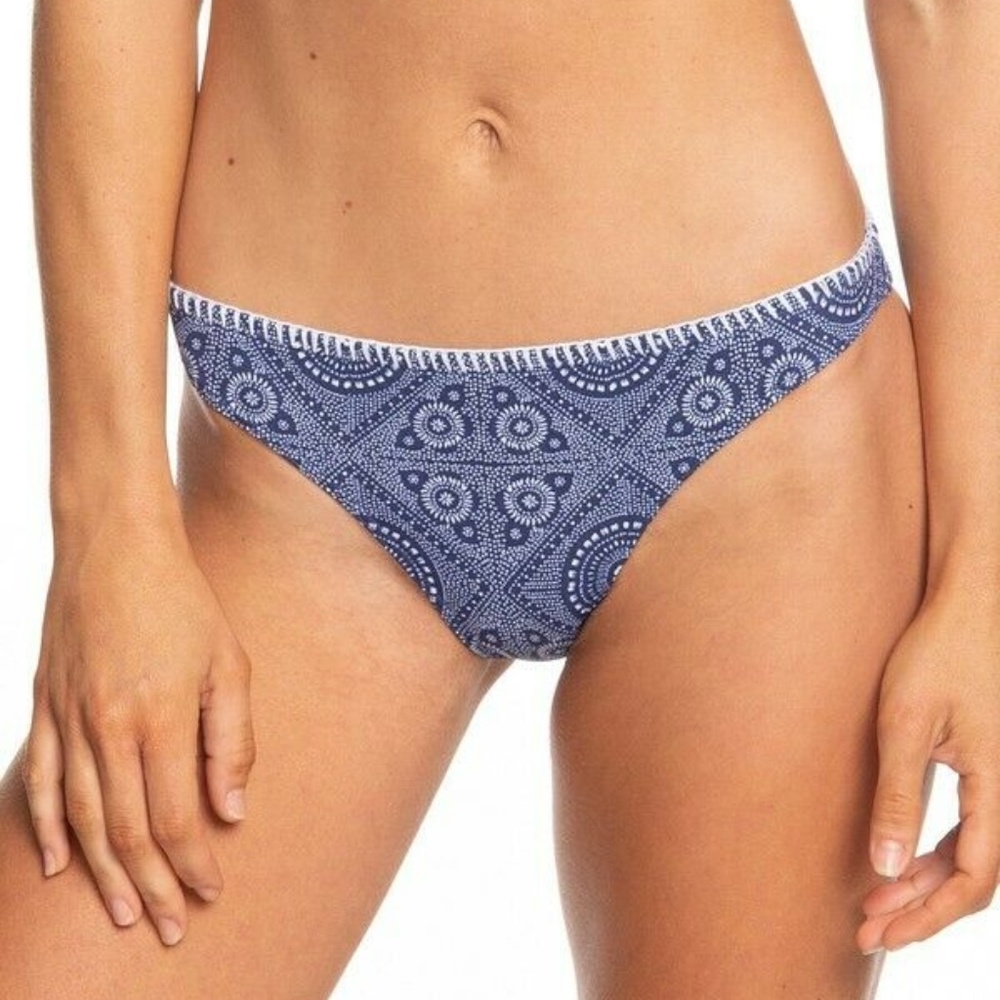 ROXY To The Beach Moderate Bikini Bottoms S